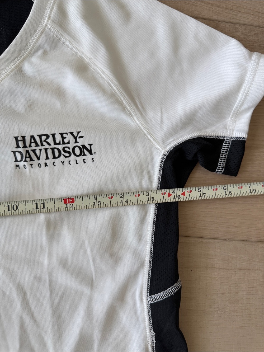 WOMENS White Harley Davidson shirt size small - Picture 10 of 11